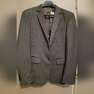 Mens pinstripe suit jacket